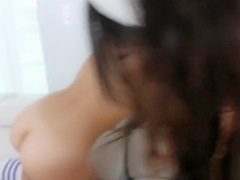 Sultry basketball players get together for a steamy lesbian threesome