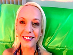 Gorgeous amateur babes show off their skills and attributes in casting