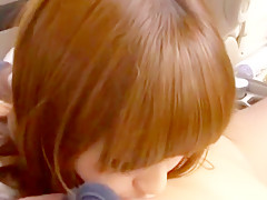 Hottest Japanese slut Cocomi Naruse in Horny Blowjob, Car JAV scene