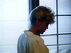 Saucy young Amber Lynn loves to get into a fuck fest with John Leslie