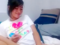 Sexy asian girl play with pussy part 2