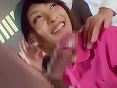 Exotic Japanese girl Yuki Natsume in Fabulous Bar, Threesomes JAV scene