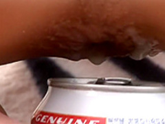 Striking Asian babe Kaiya Lynn gets her ass fucked hard and creampied