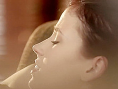Pretty brunette teen fucks her boyfriend's hard cock with sheer desire