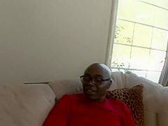 Delightful brunette Kayla West does everything to a huge black prick