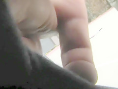 Platinum haired blonde slut and her redhead friend share a dick