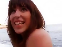 Nude beach - french hottie dp