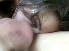 Busty brunette takes every inch of hard meat deep in her hungry ass