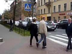 Big ass blonde teen Tucker Starr blowjob and doggy fucked