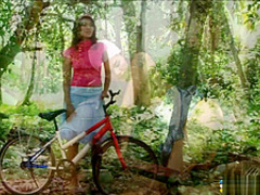 Exotic beauty Pajar Buabun reveals her naughty side in the outdoors