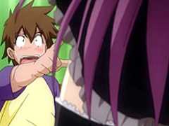 Inexperienced young man gets to fuck a sensual busty coquette