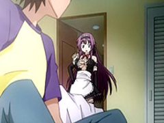 Inexperienced young man gets to fuck a sensual busty coquette