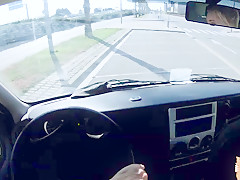 Rossella Visconti gives a sloppy blowjob to a stranger