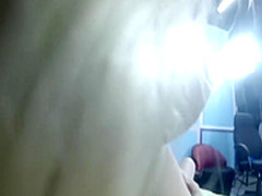 Huge tit brunette and blonde in a threesome of cock and pussy action