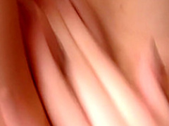 Wild brunette lesbians use tongues, fingers and toys to find pleasure