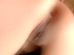 Asian beauty with lovely tits gets her anal hole banged rough and deep