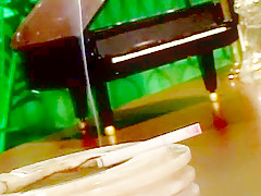 Horny Japanese slut in Amazing Stockings, Facial JAV scene