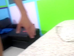 Busty brunette loves sucking dick and will blow anyone in front of her