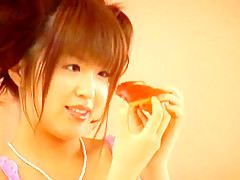 Amazing Japanese model Saki Kataoka in Crazy Blowjob, Close-up JAV scene