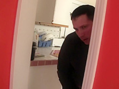 Big breasted brunette beauty Natasha Nice orgasms on a throbbing dick