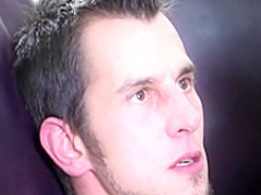 Angelic brunette in white lingerie feeds her hungry slit a hard cock