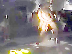 Male stripper showing cock to ladies