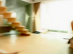 Blonde and brunette hotties Tami and Tina getting banged hard together