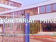 Alpha France - French porn - Full Movie - Secretariat Prive (1981)