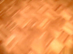 Sexy brunette masturbates outside and goes inside for some dick