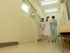 Exotic Japanese model Yuria Shima, Azusa Ito in Best Nurse JAV scene