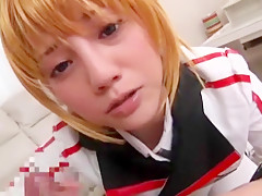 Amazing Japanese girl Rei Mizuna in Incredible POV, Blowjob JAV video