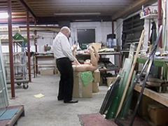 Kinky brunette Gabrielle loves to get her ass drilled deep and rough