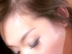 Striking Asian girl seduces her brother to fulfill her sexual fantasy