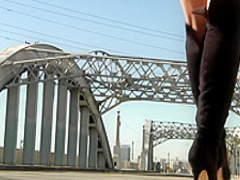 Sultry blonde Anikka embarks on her first interracial anal adventure