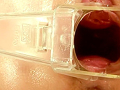 Curvaceous milf Winnie has a guy driving her aching snatch to orgasm