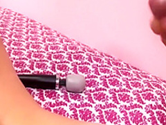 Buxom brunette Dixie Brooks has a throbbing dick pleasing her snatch