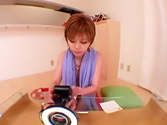 Crazy Japanese girl Akane Hotaru, Hikari Hino in Fabulous Cunnilingus, Close-up JAV movie