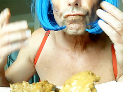 olibrius71 shit eat, prolaps anal