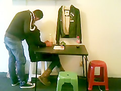 Reluctant spanish girl hidden cam