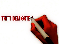 Kurvige Blondine wird gebumst