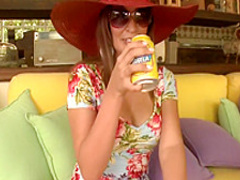 Delightful Latina with a sublime ass gets her juicy peach pounded good