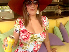 Delightful Latina with a sublime ass gets her juicy peach pounded good