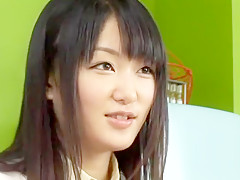 Horny Japanese chick Nana Usami in Fabulous Blowjob, POV JAV video