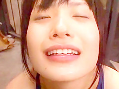 Exotic Japanese chick Tsukushi Osawa in Amazing Blowjob, BDSM JAV clip