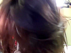 Sexy slender brunette Janice Griffith is always eager to suck and fuck