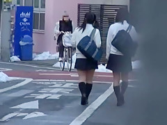 Fabulous Japanese slut Suzu Minamoto, Rimu Kuzuki, Mariya Noguchi in Incredible Fingering, Doggy Style JAV video