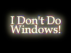 Fensterputzen mal anders