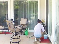 Fensterputzen mal anders