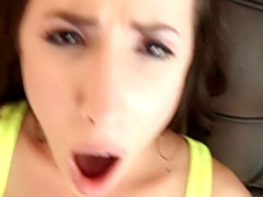 Hung stud gives Casey Calvert the anal fucking she deserves POV style