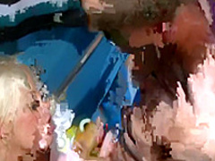 Sultry babe with wonderful big tits is ready to take on some hard meat